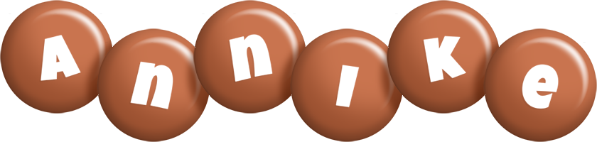 Annike candy-brown logo