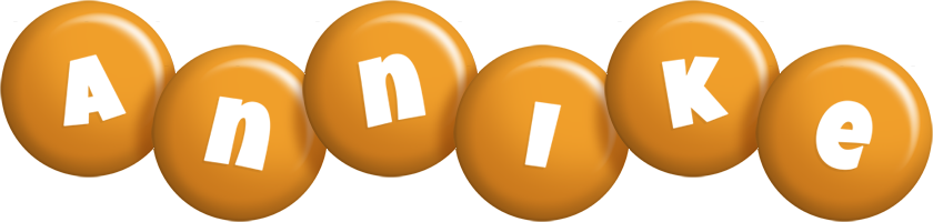 Annike candy-orange logo