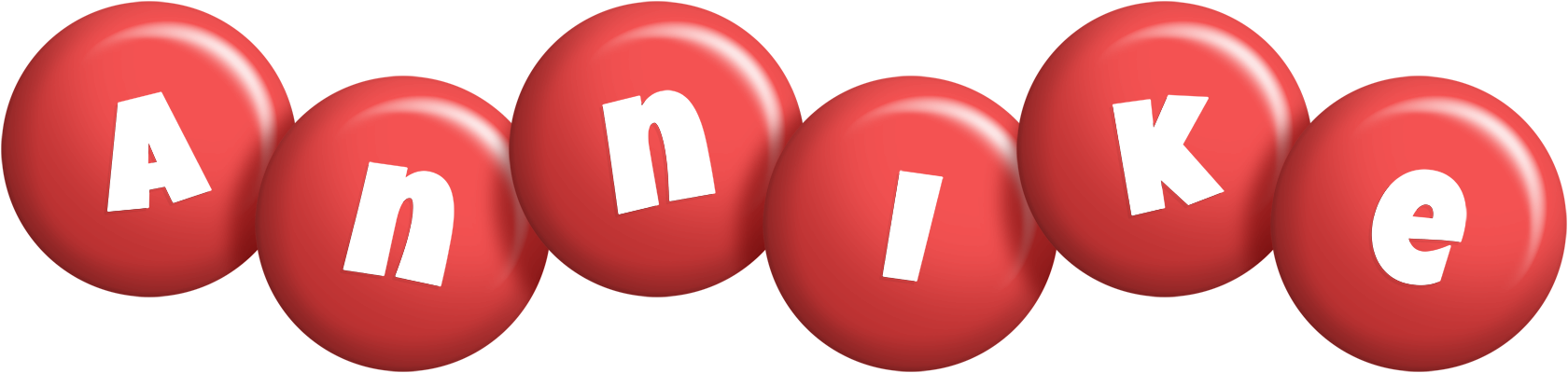 Annike candy-red logo