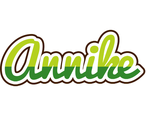 Annike golfing logo