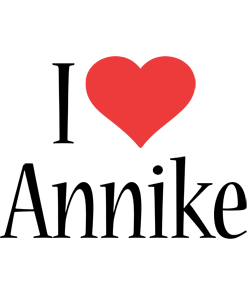 Annike i-love logo