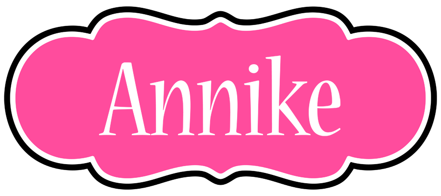 Annike invitation logo