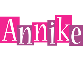 Annike whine logo