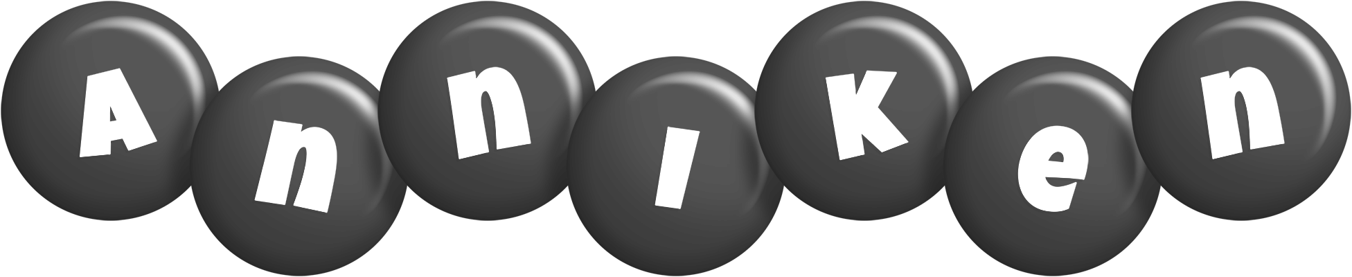 Anniken candy-black logo