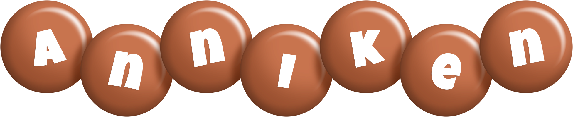 Anniken candy-brown logo