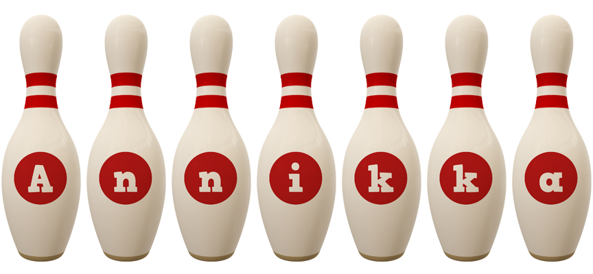 Annikka bowling-pin logo