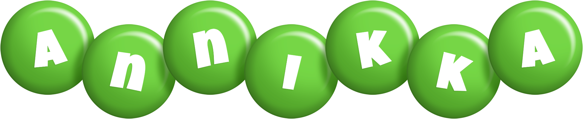 Annikka candy-green logo