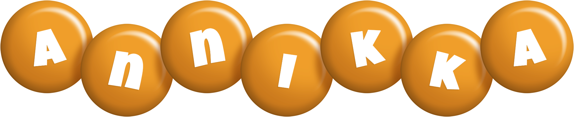 Annikka candy-orange logo
