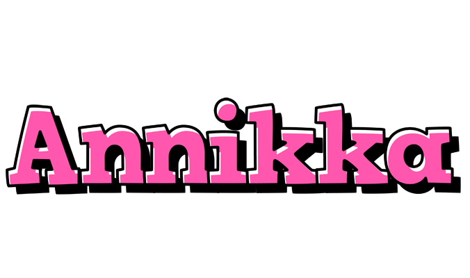 Annikka girlish logo