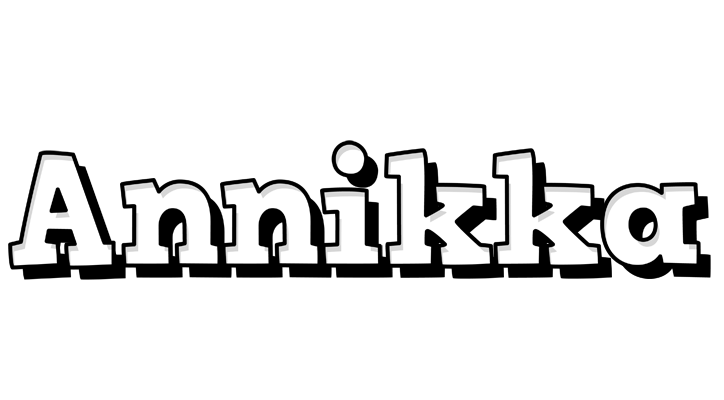 Annikka snowing logo