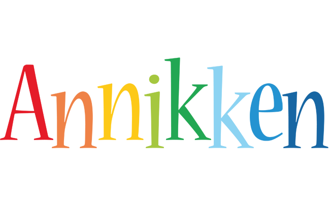 Annikken birthday logo