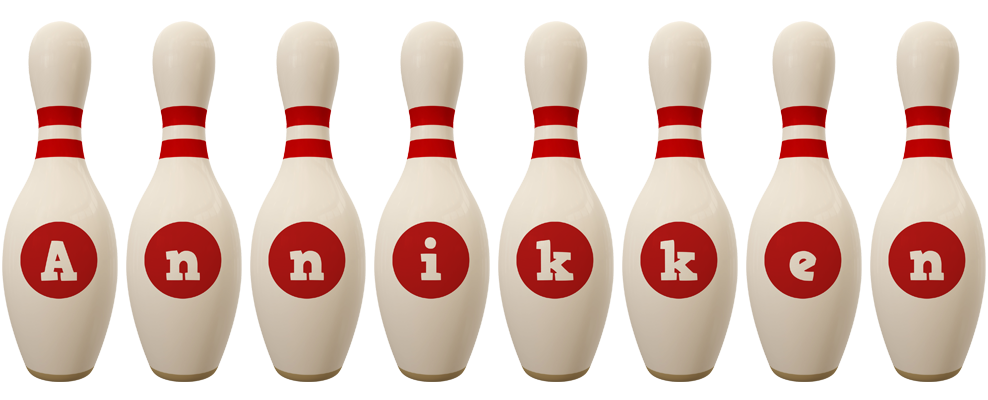 Annikken bowling-pin logo