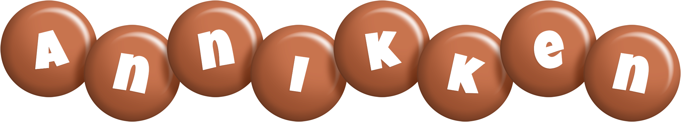 Annikken candy-brown logo