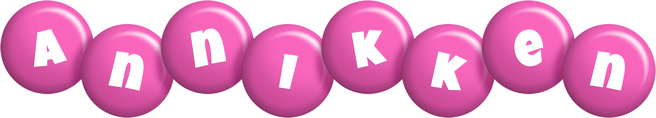 Annikken candy-pink logo