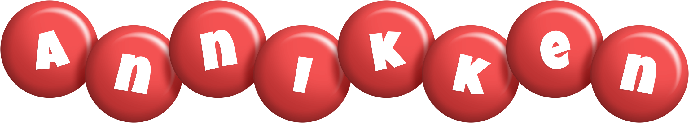 Annikken candy-red logo