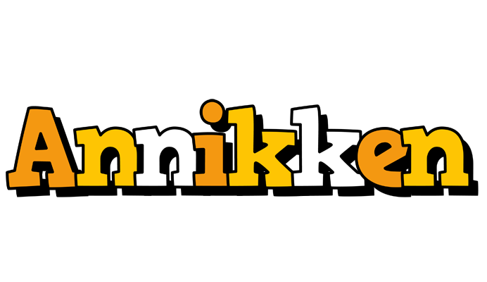Annikken cartoon logo