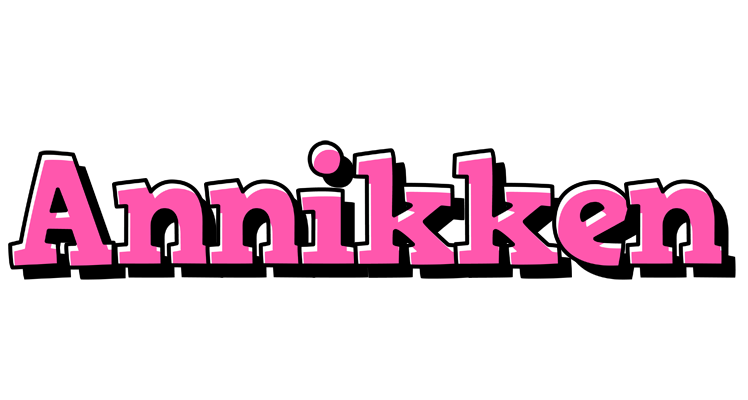 Annikken girlish logo