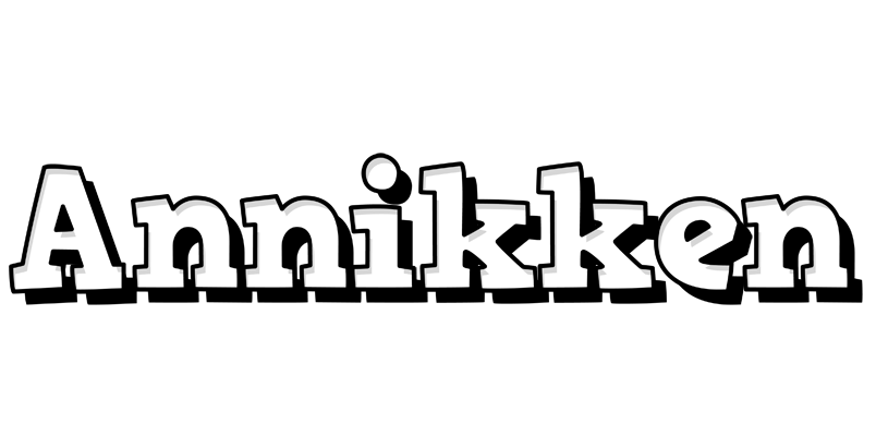 Annikken snowing logo