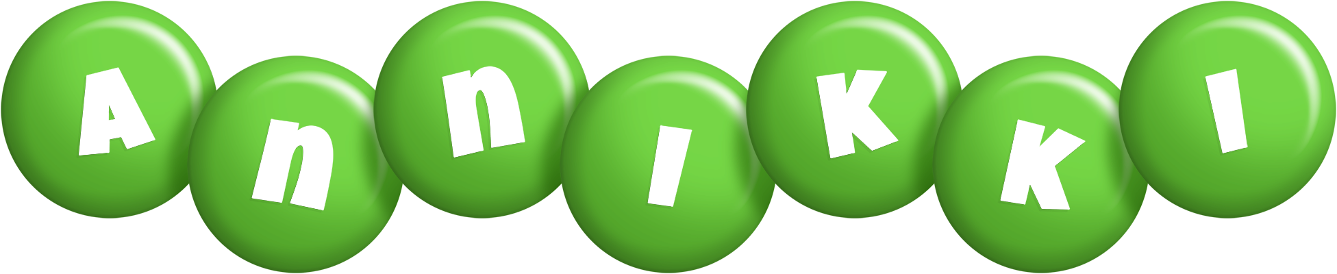 Annikki candy-green logo