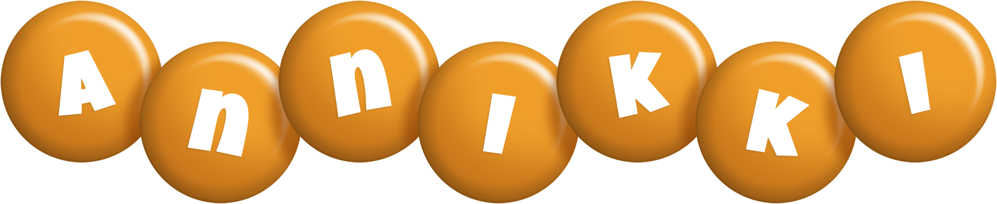 Annikki candy-orange logo