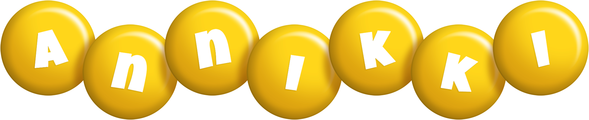 Annikki candy-yellow logo
