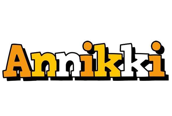 Annikki cartoon logo