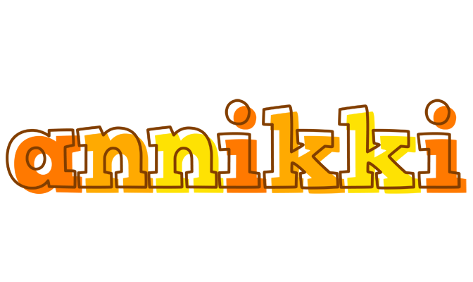 Annikki desert logo