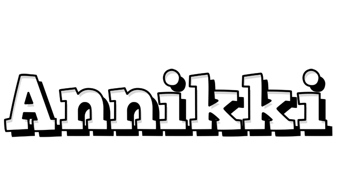 Annikki snowing logo