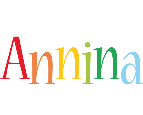Annina birthday logo