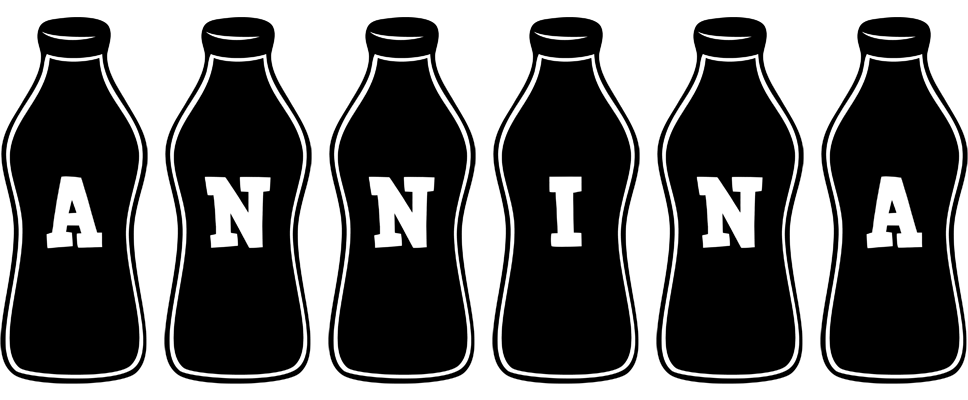 Annina bottle logo