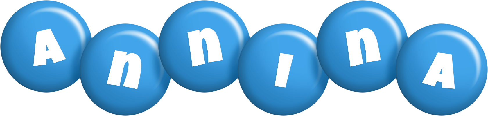 Annina candy-blue logo