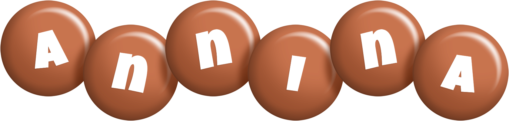 Annina candy-brown logo