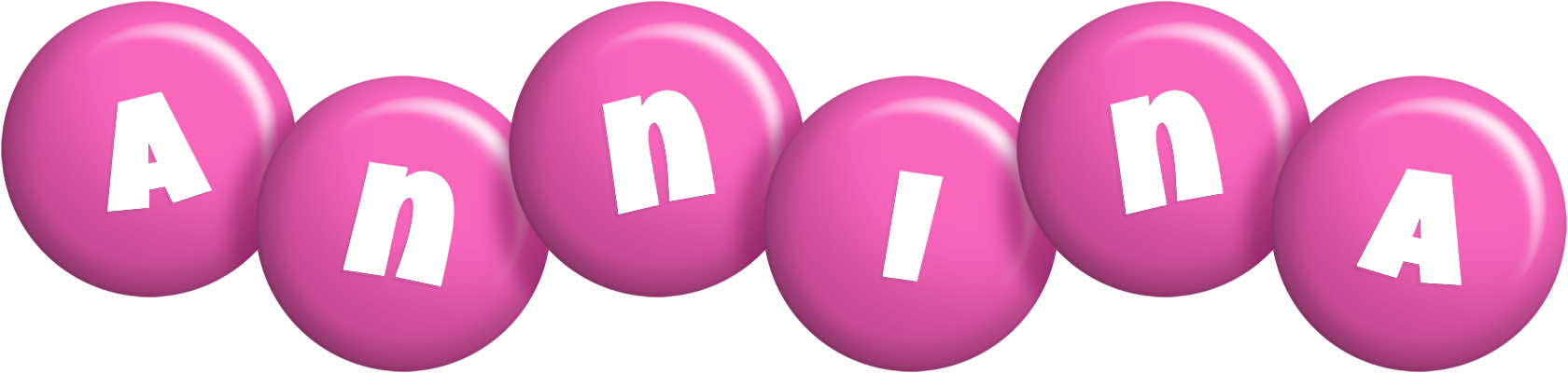 Annina candy-pink logo