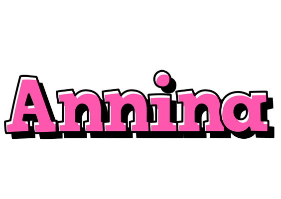 Annina girlish logo