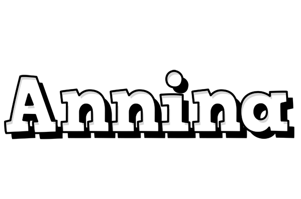Annina snowing logo