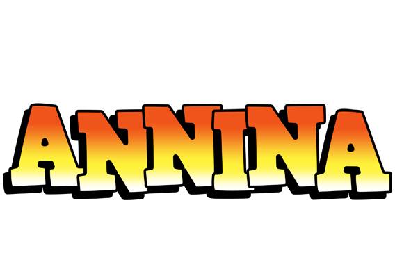 Annina sunset logo