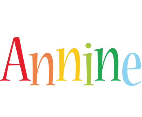 Annine birthday logo