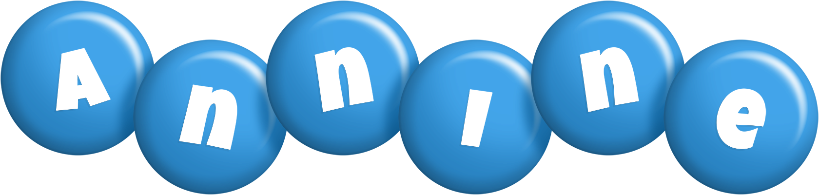 Annine candy-blue logo