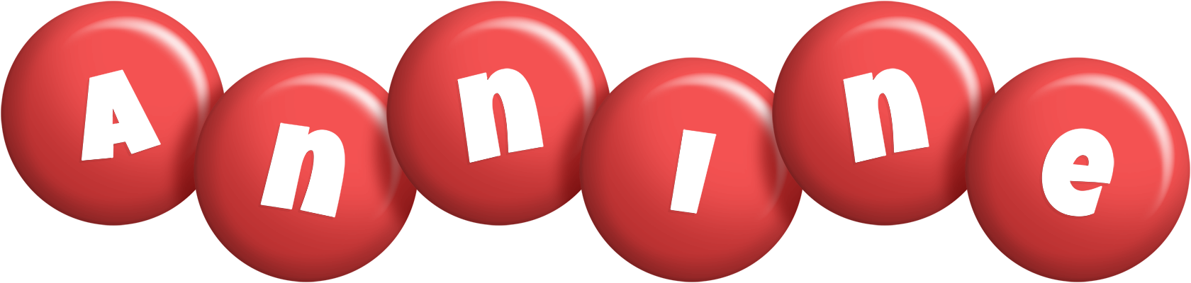 Annine candy-red logo