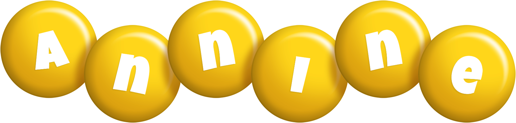 Annine candy-yellow logo
