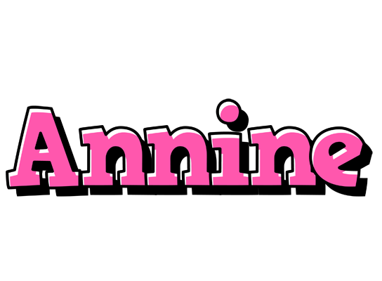 Annine girlish logo
