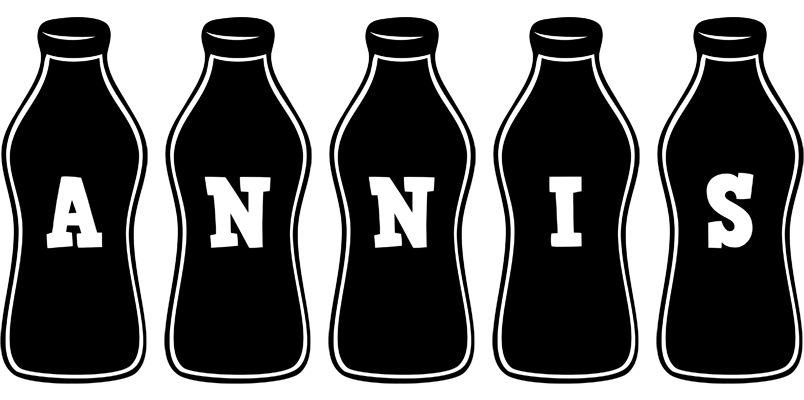 Annis bottle logo