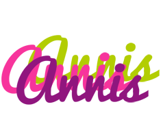 Annis flowers logo