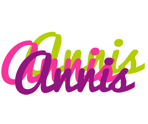 Annis flowers logo