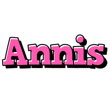 Annis girlish logo