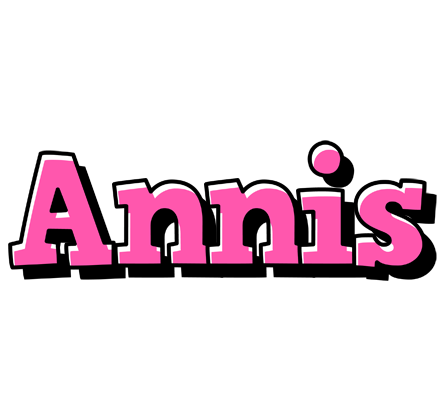 Annis girlish logo