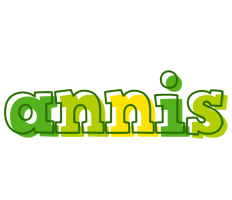 Annis juice logo