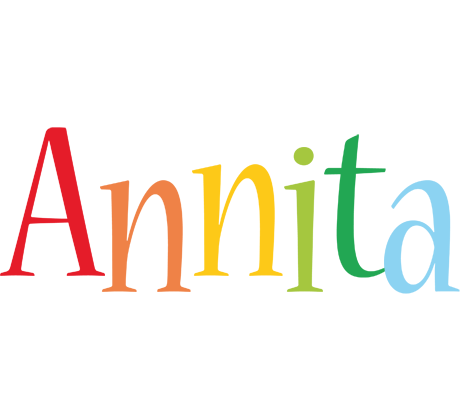 Annita birthday logo