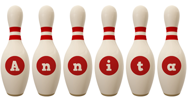 Annita bowling-pin logo