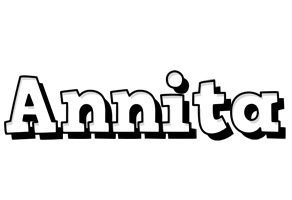 Annita snowing logo